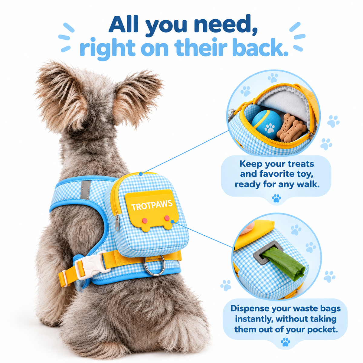 Adorable Dog Backpack